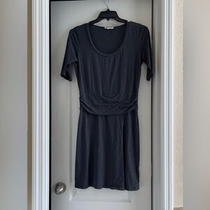 SYNERGY Organic Faux Wrap Dress